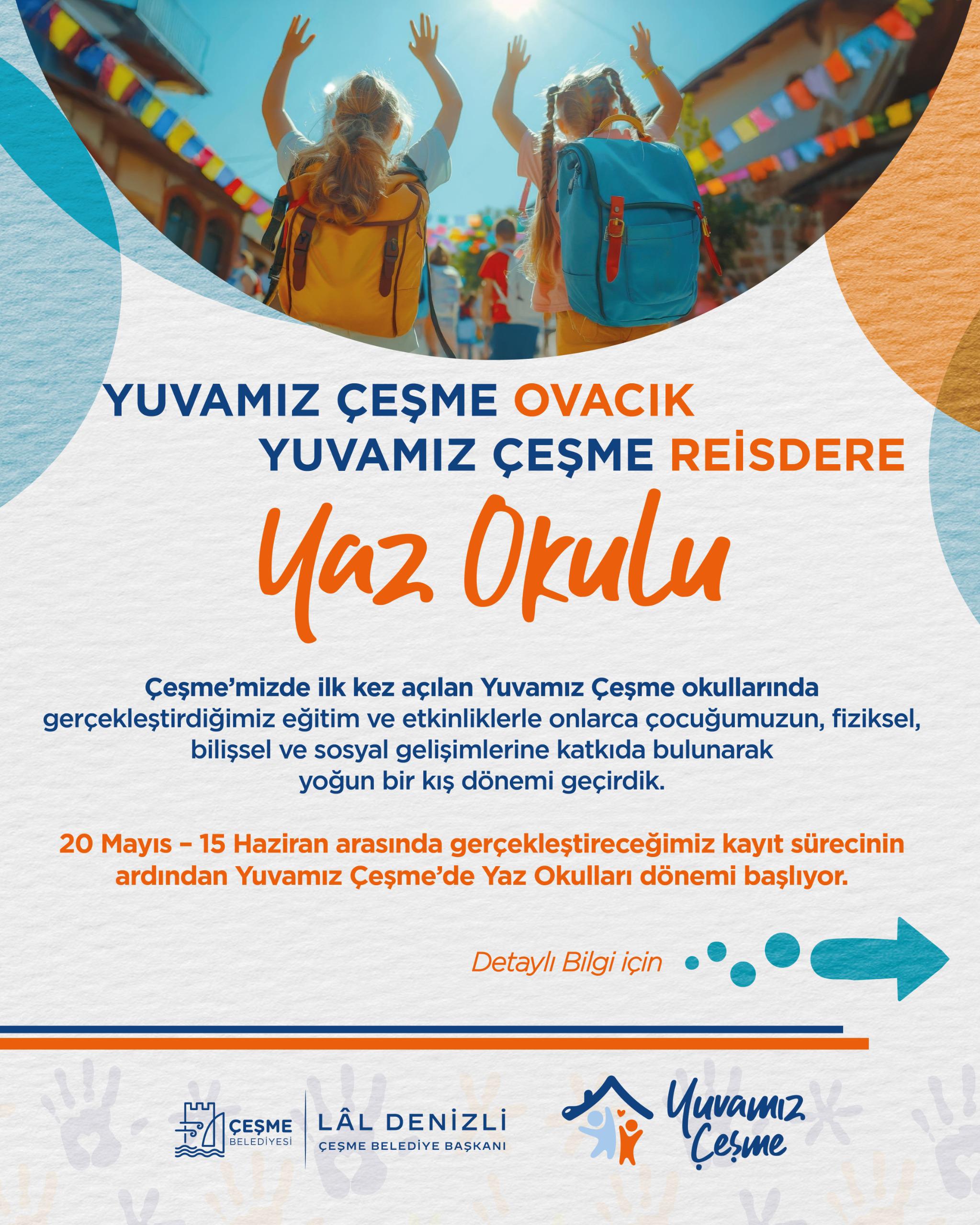 Yuvamız Çeşme Yaz Okulları Başvuruları Başladı 1
