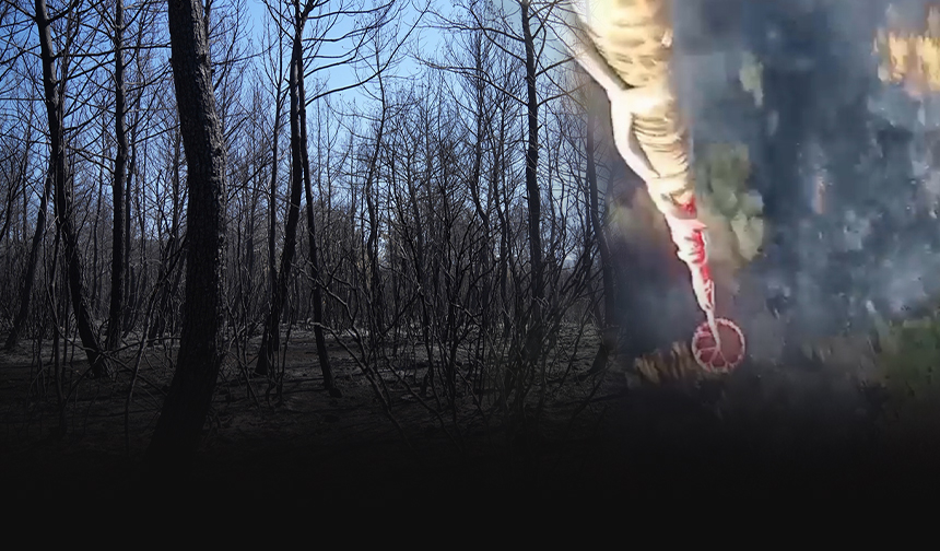 Bornova'daki yangının ardından geriye bu acı görüntüler kaldı!