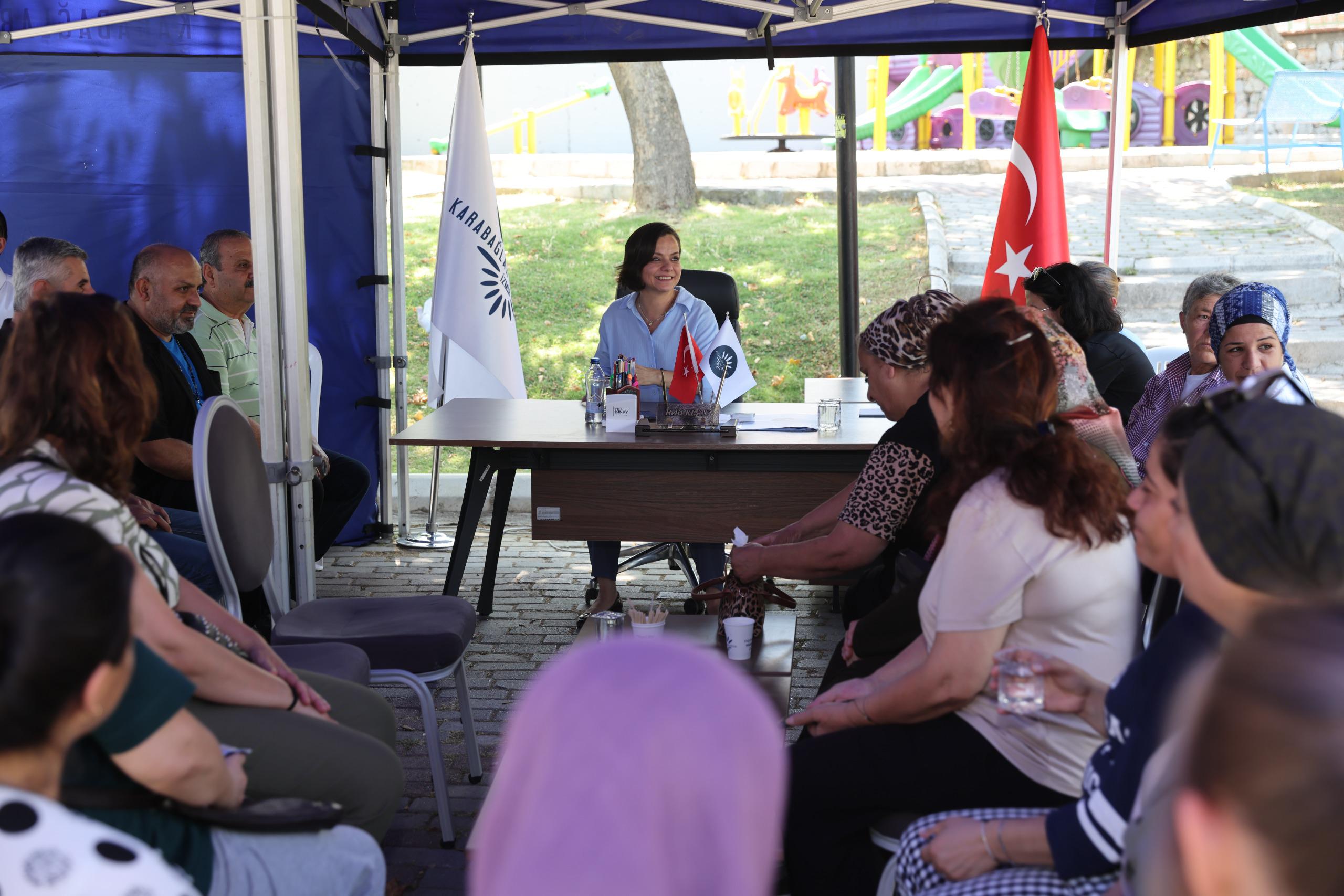 Başkan Kınay Ofisi Barış Mahallesindeydi (8)