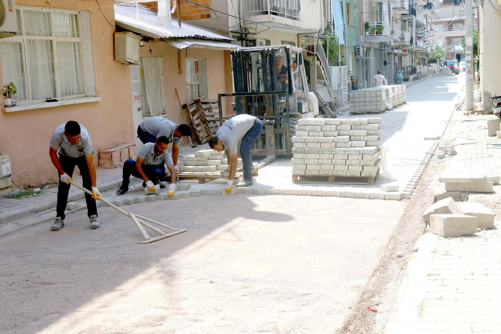 Bayraklı'da Asfaltlama Seferberliği (10)