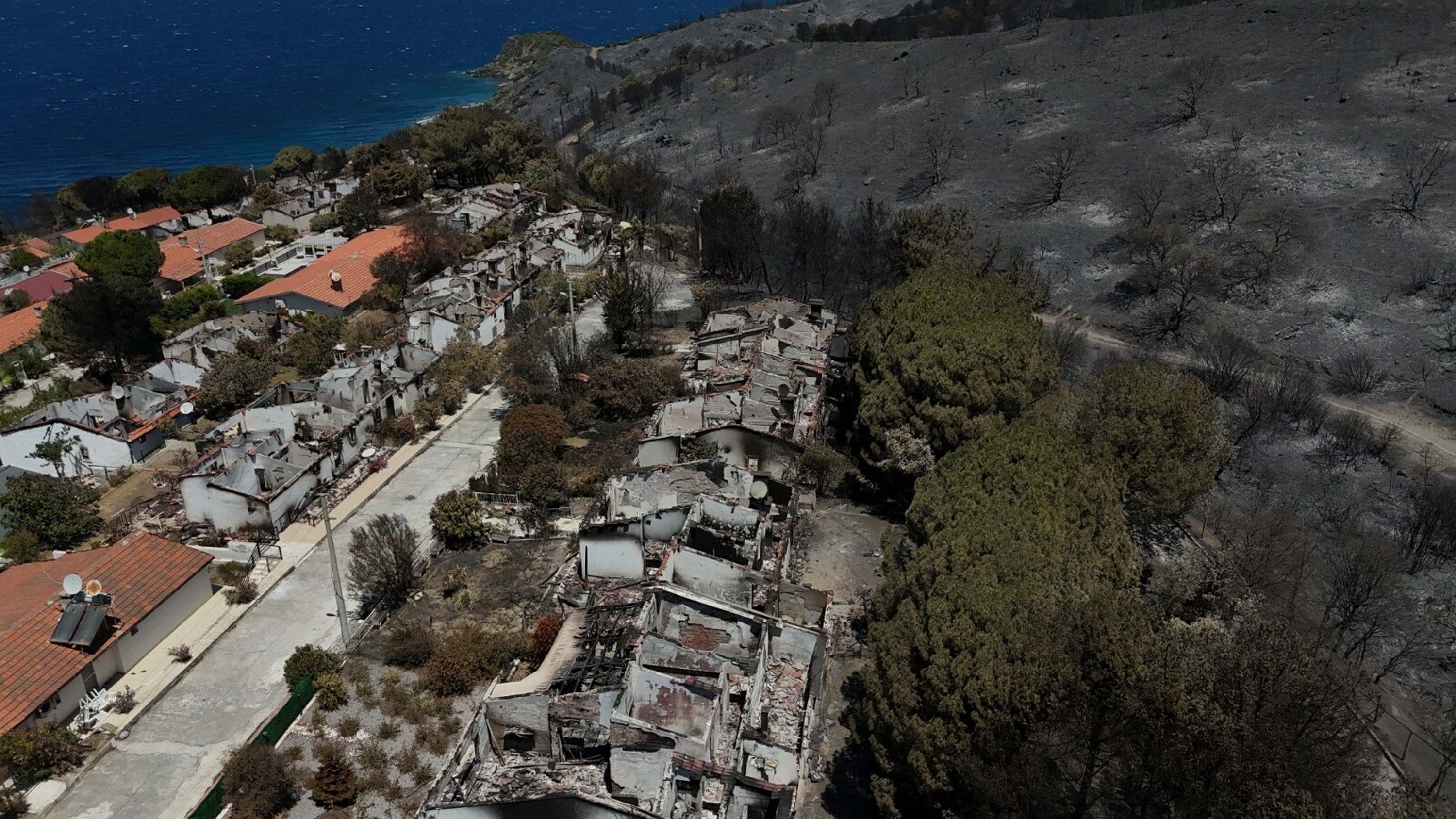 Gunler Suren Kabus Bitti Geriye Kalan Aci Tablo Havadan Goruntulendi 4