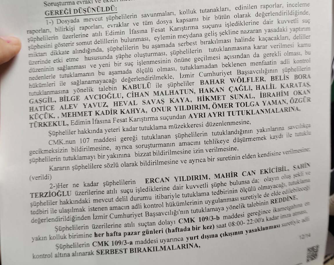 Izbeton Ve Kooperatif Operasyonunda Mahkeme Kararini Verdi Iste Izmirde Tutuklanan Ve Serbest Kalan Isimler-2