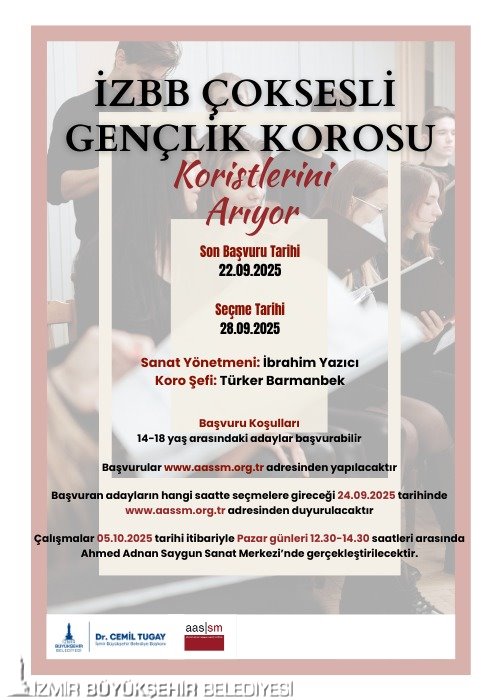 Izmir Buyuksehir Belediyesinden Korist Tenor Ve Bas Korist Alimi 2
