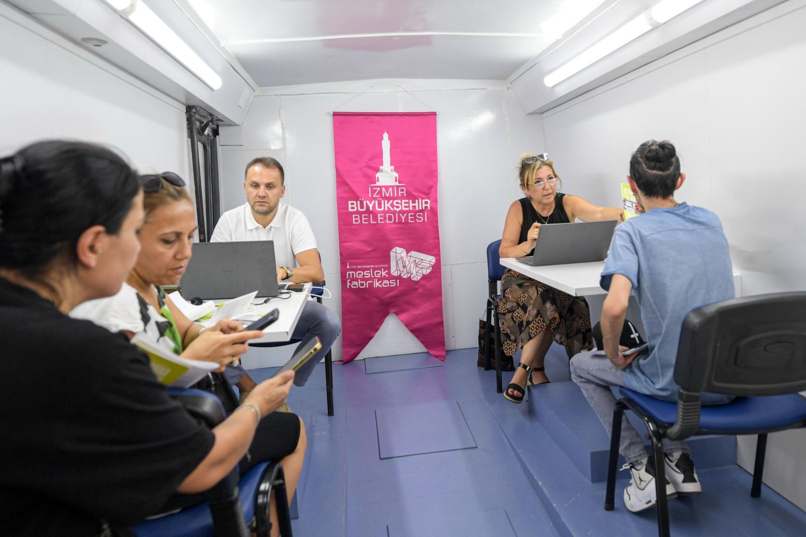 Izmirde Is Ayaginiza Geliyor Mobil Istihdam Araci Devrede 2