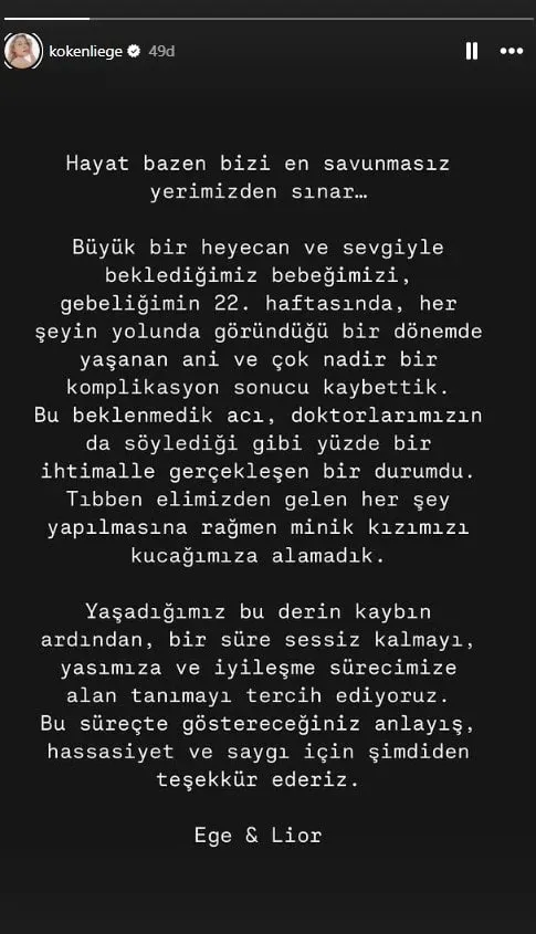 Bebegini Kaybetmisti Paylasimindaki Sozleri Yurek Burktu 3