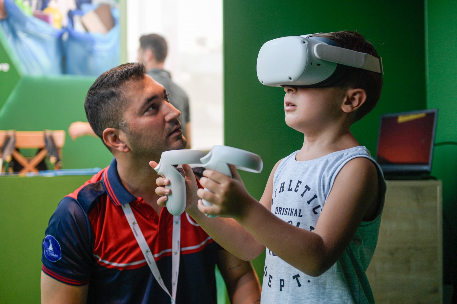 Ief Ziyaretcilerine Sanal Gerceklikle Yangin Egitimi 2