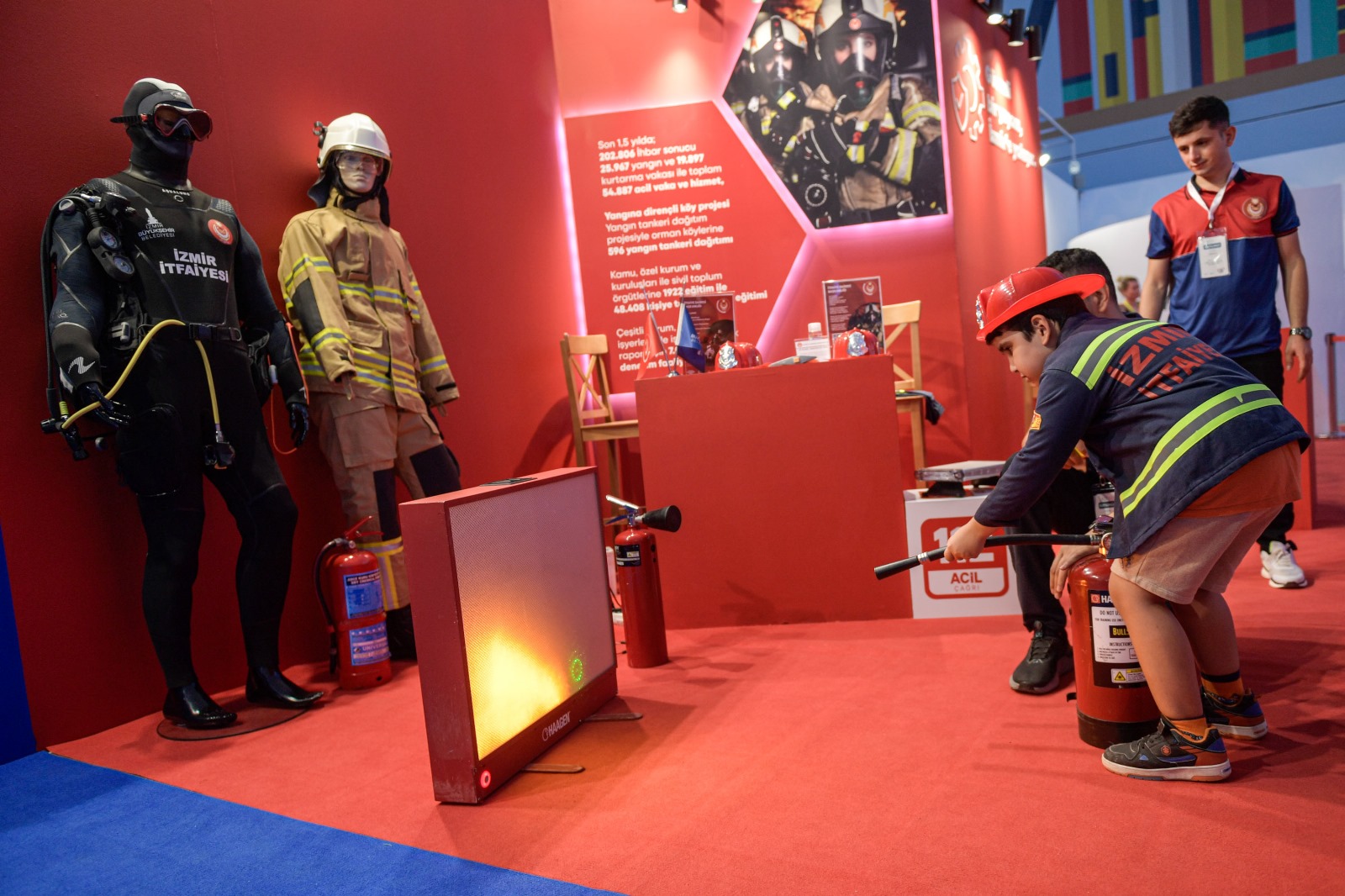 Ief Ziyaretcilerine Sanal Gerceklikle Yangin Egitimi 3