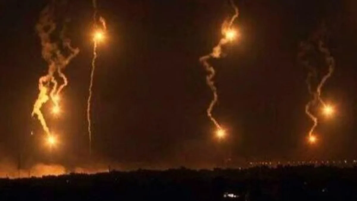 Israil Ordusu Kara Harekatina Basladi Gazze Yaniyor 1