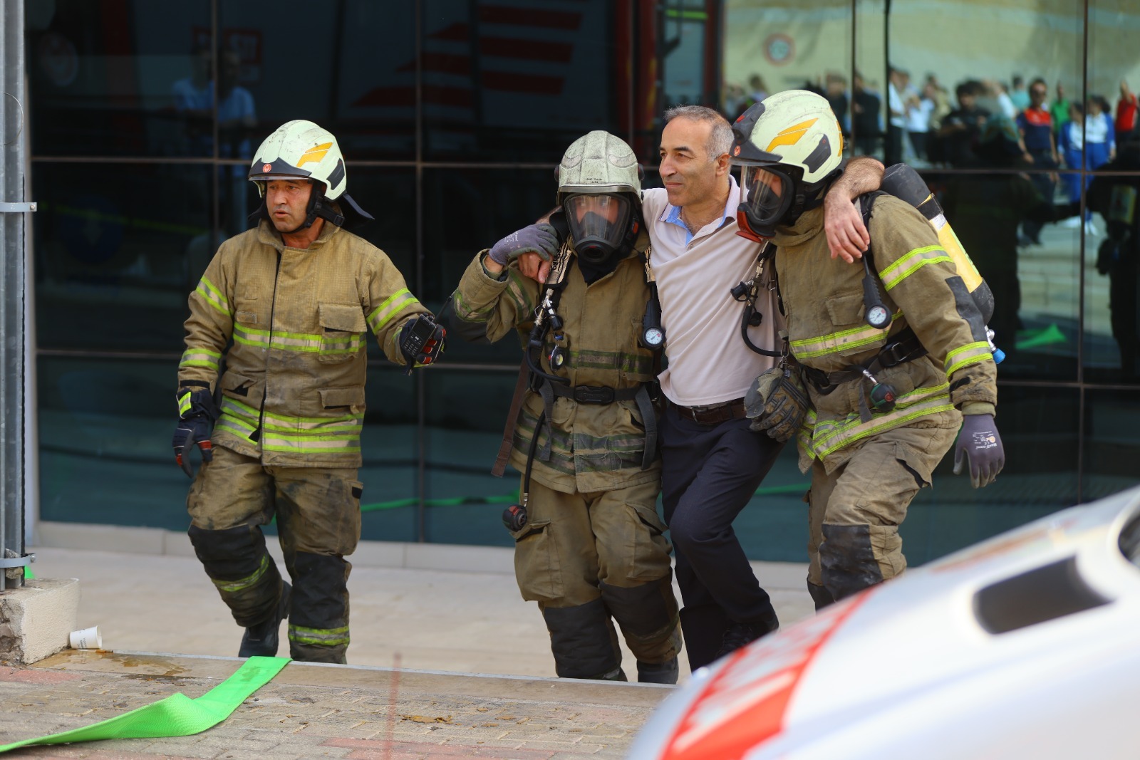 Karabağlar'da Gerçeği Aratmayan Tatbikat (7)