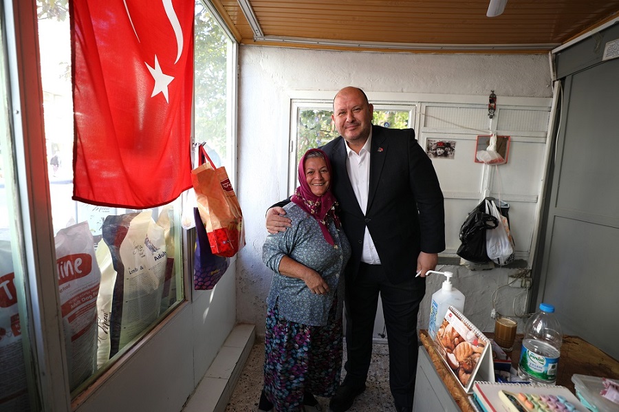 Baskan Cicekten Esnafa Ziyaret Sikintilari Dinledi 3