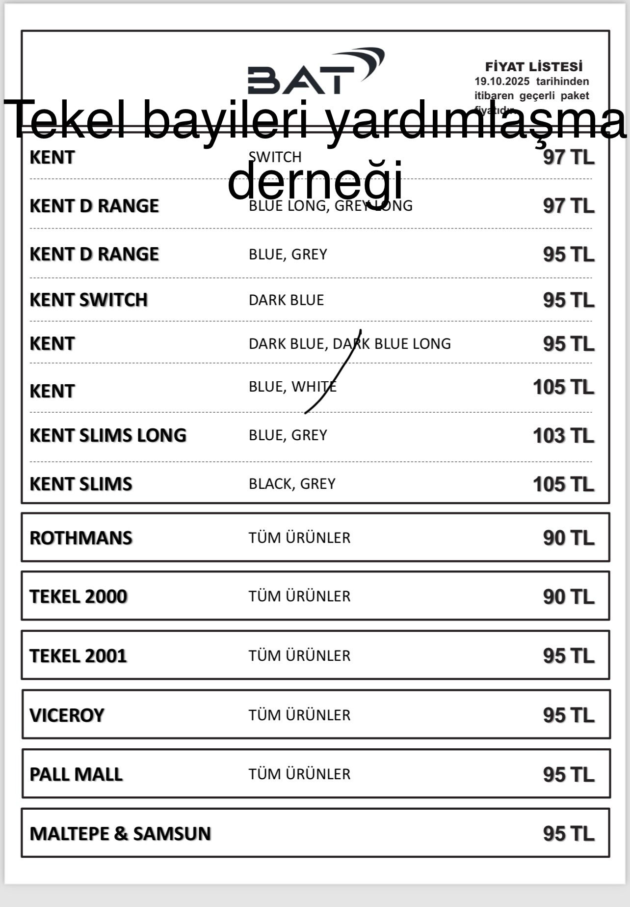 Bir Sigara Grubuna Daha Buyuk Zam Iste Guncel Fiyatlar 1