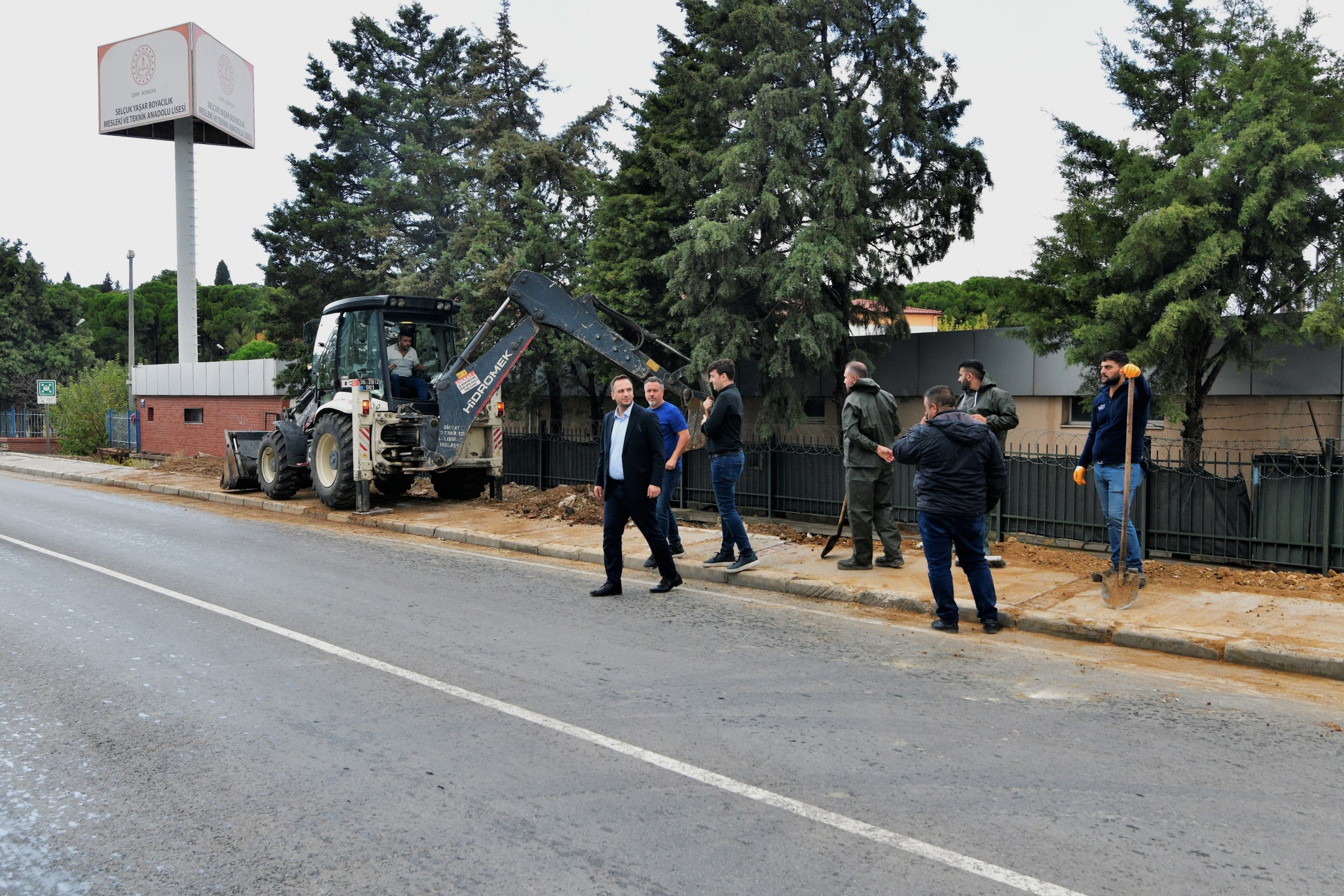 Bornovada Ogrenciler Icin Guvenli Yollar 2