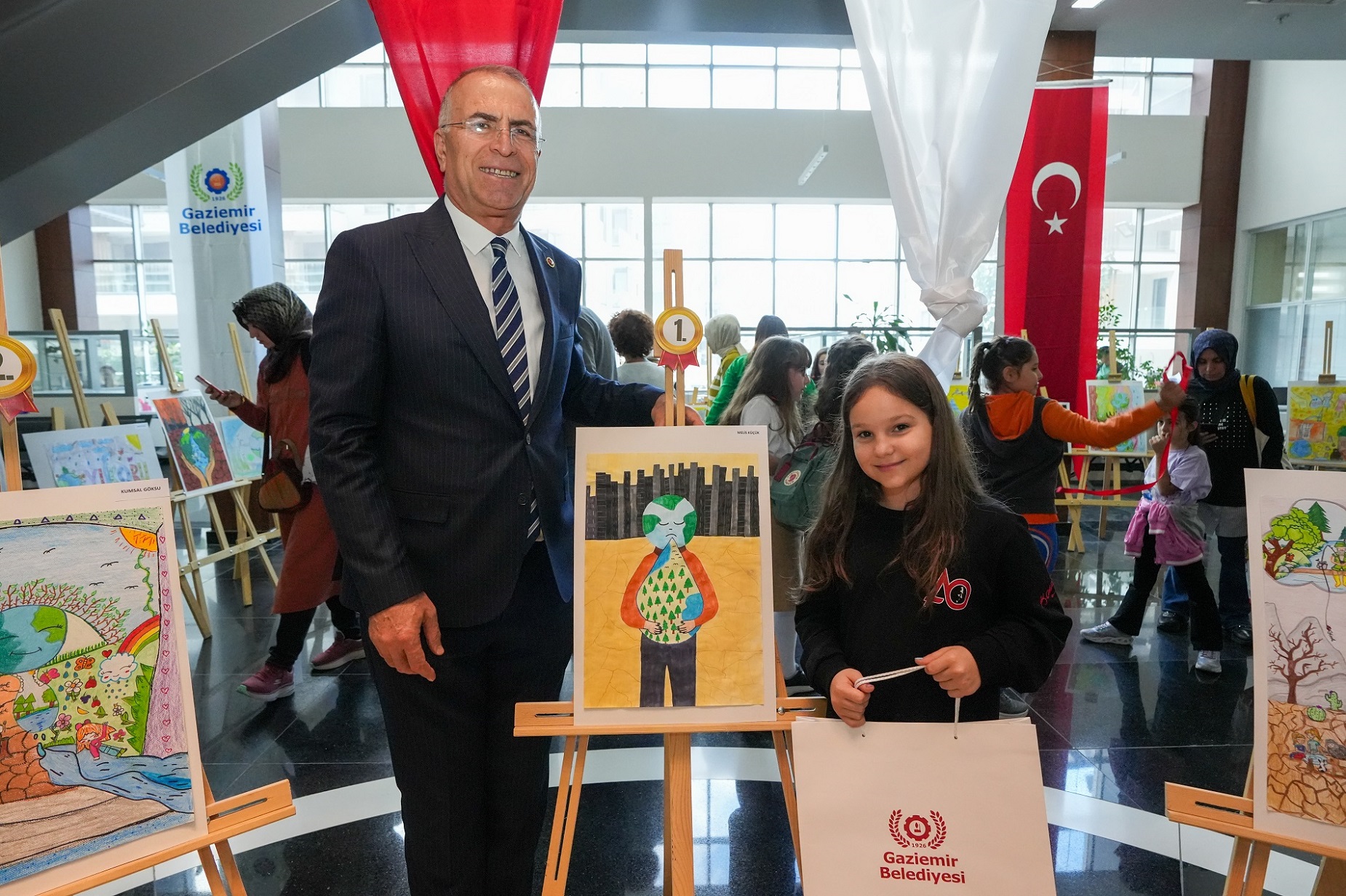 Gaziemirli Çocuklar Su Krizine Dikkat Çekti (7)