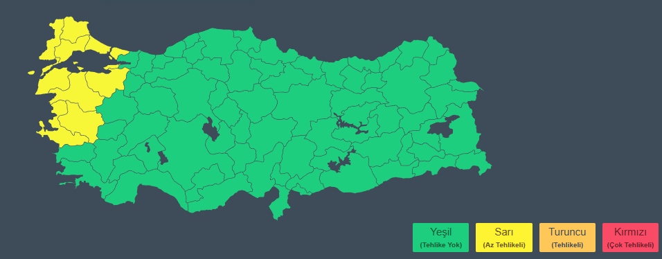 Metorolojiden Izmir Uyarisi Ogleden Sonra Firtina Aksam Kuvvetli Saganak 2
