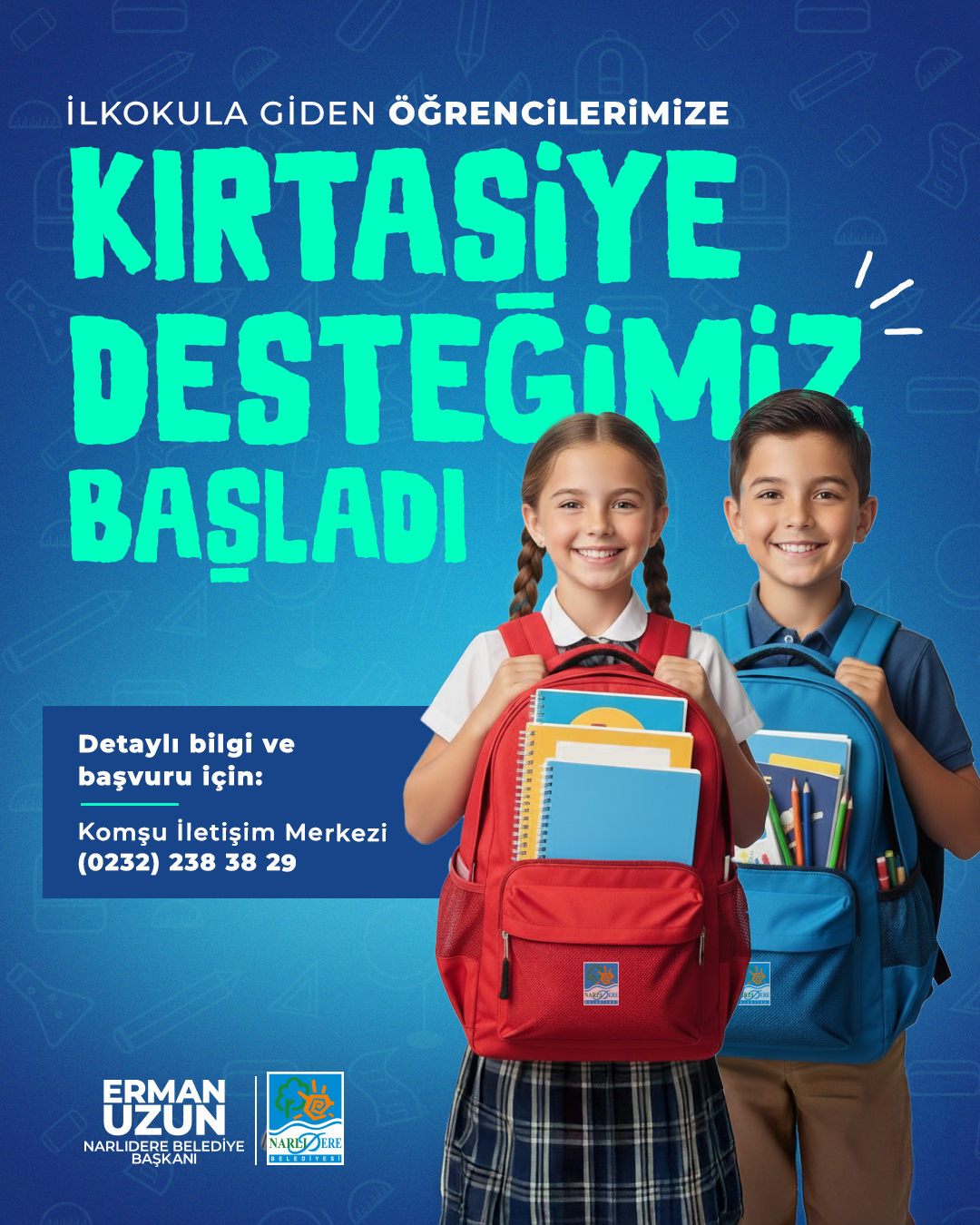 Narlidere Belediyesinden Minik Ogrencilere Kirtasiye Destegi 2