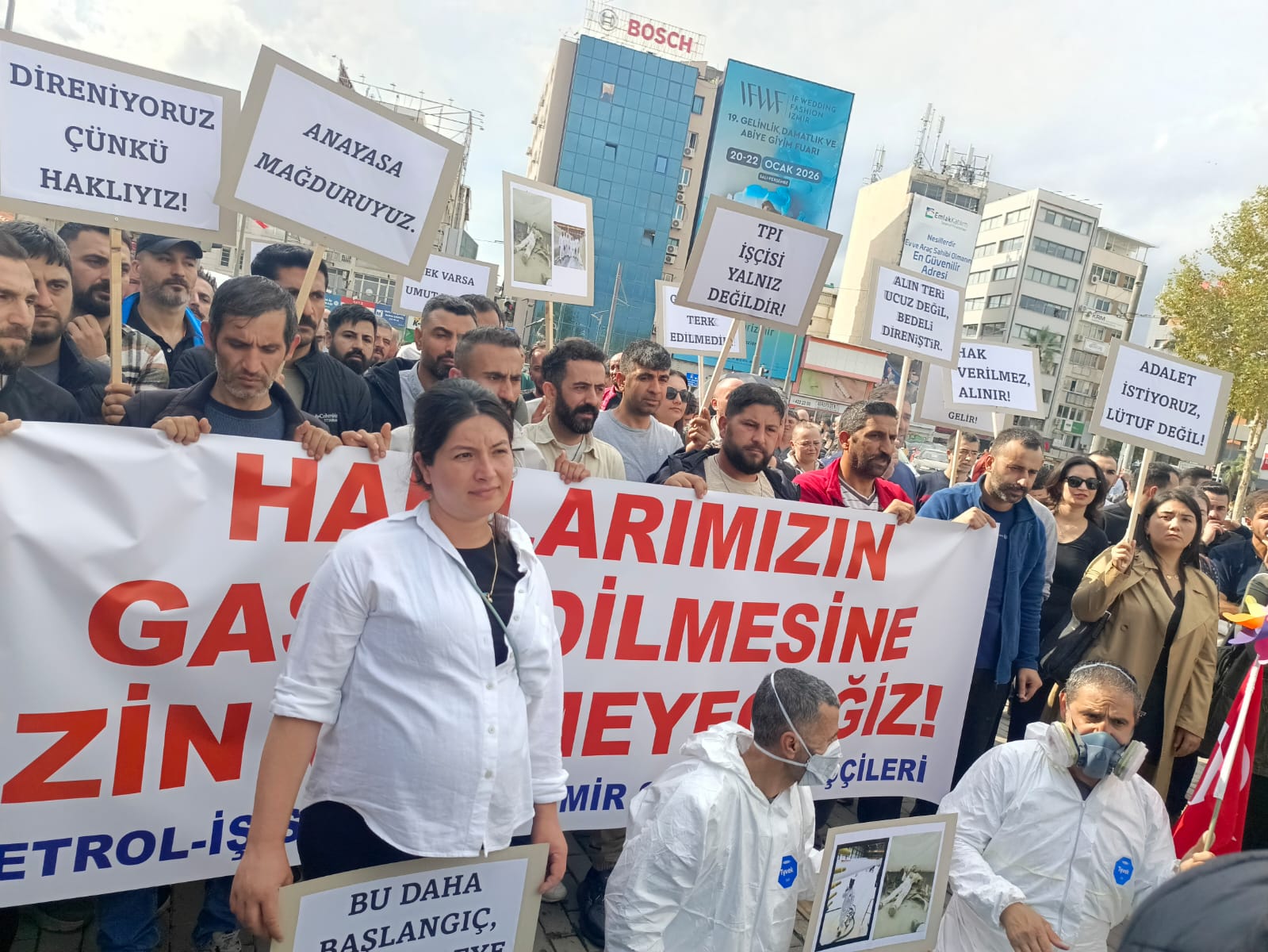 Tpi Iscilerinden Ekmek Mucadelesi Haklarimizi Gasp Ettiremeyiz 4