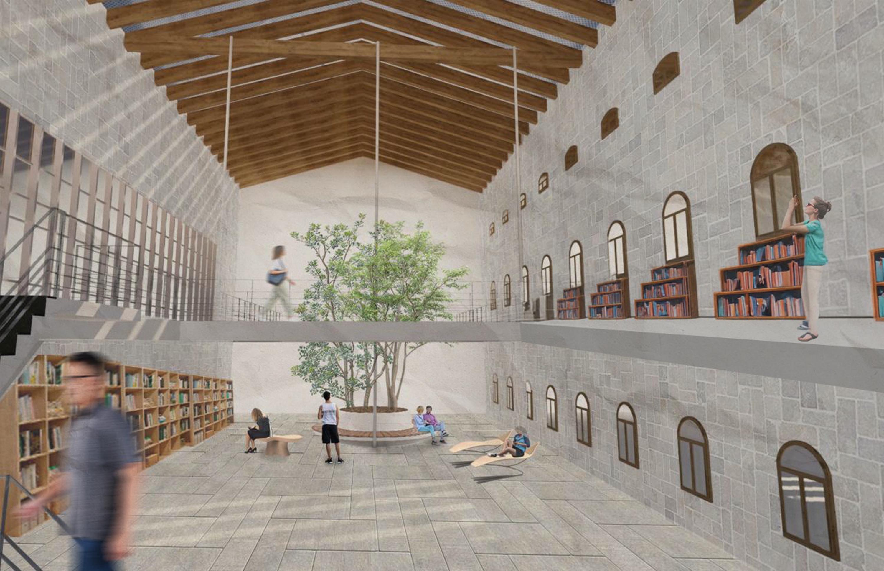 Turk Ve Japon Ogrenciler Izmir Icin Doga Dostu Kutuphane Tasarladi 2