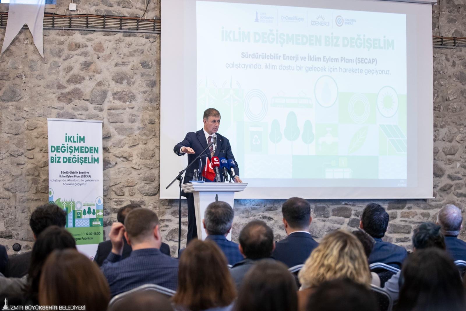 Baskan Tugaydan Iklim Zirvesinde Tesis Mesaji Izmirde Coplerimizi Yakarak Elektrigimizi Uretecegiz 2