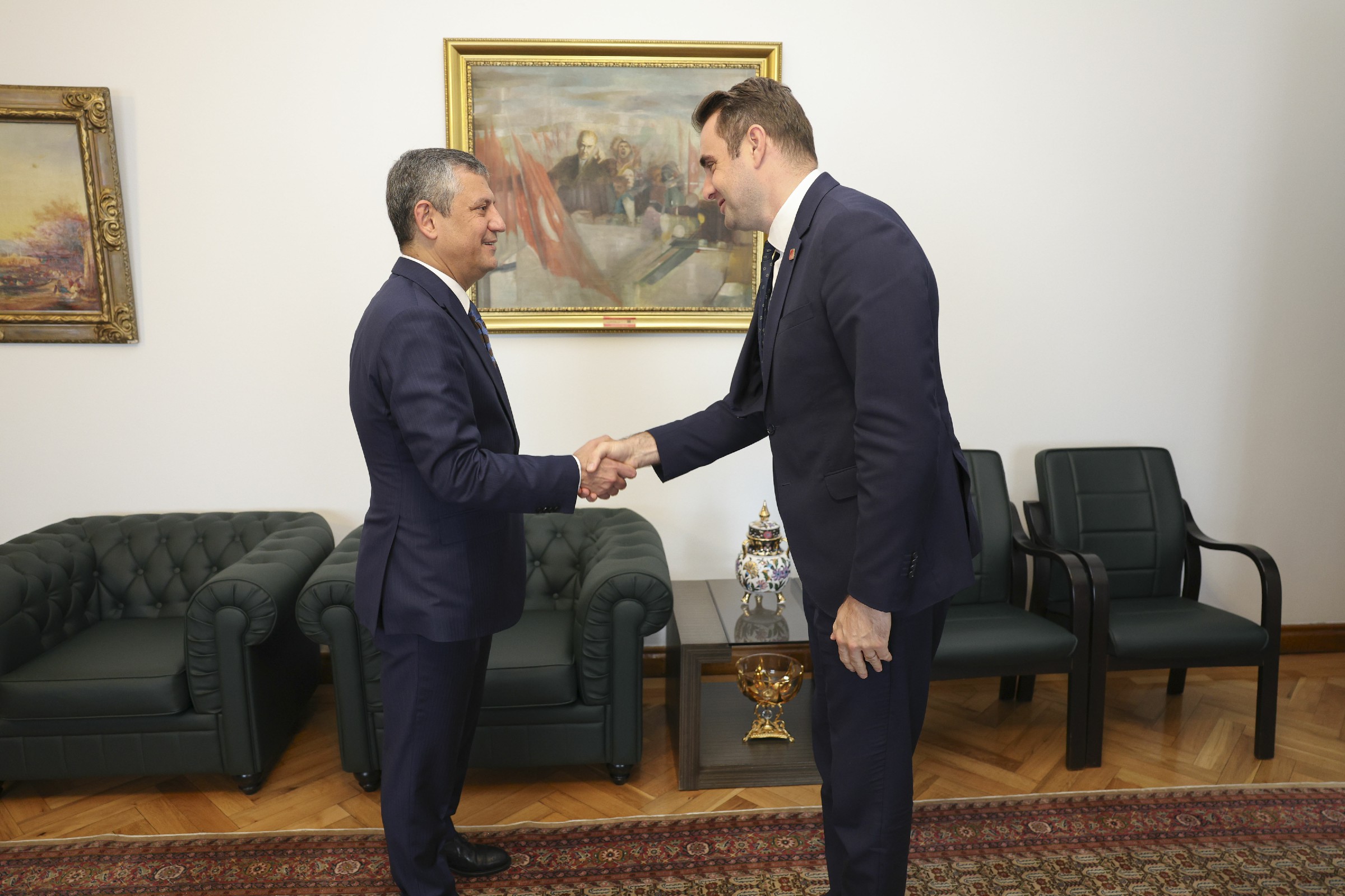 Chp Izmirden Genel Baskana Ozel Ziyaret 3