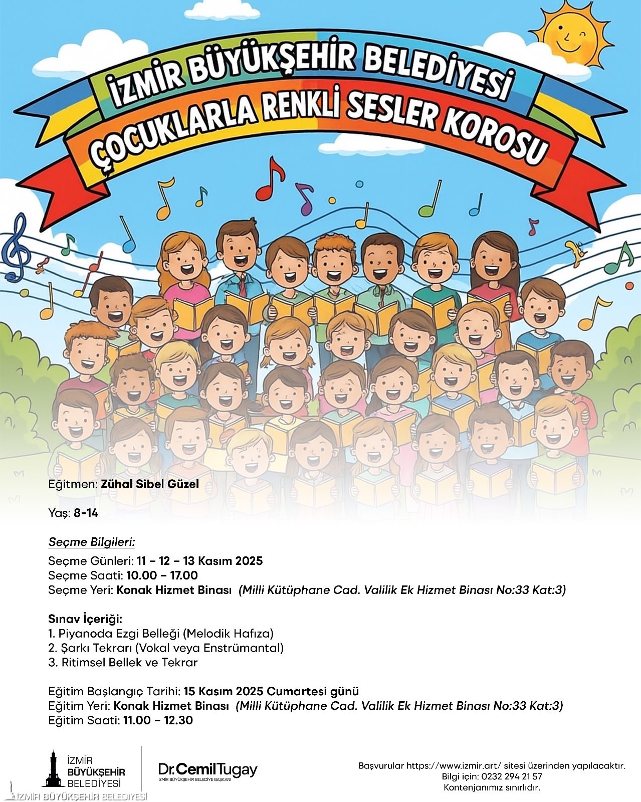 Cocuklarla Renkli Sesler Korosu Basliyor 1