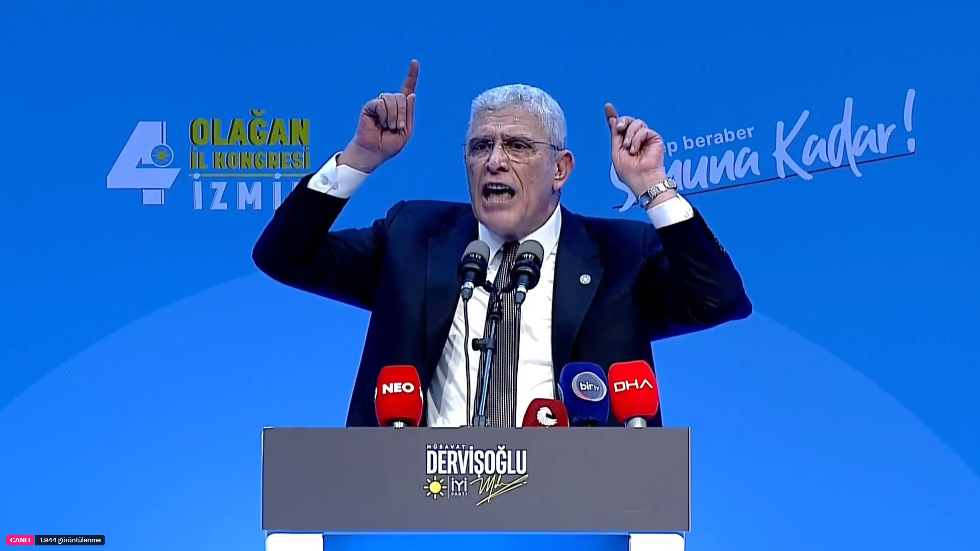 Dervisoglu Partisinin Izmir Kongresinde Konustu Cumhur Ittifakina Terorsuz Turkiye Cikisi 2