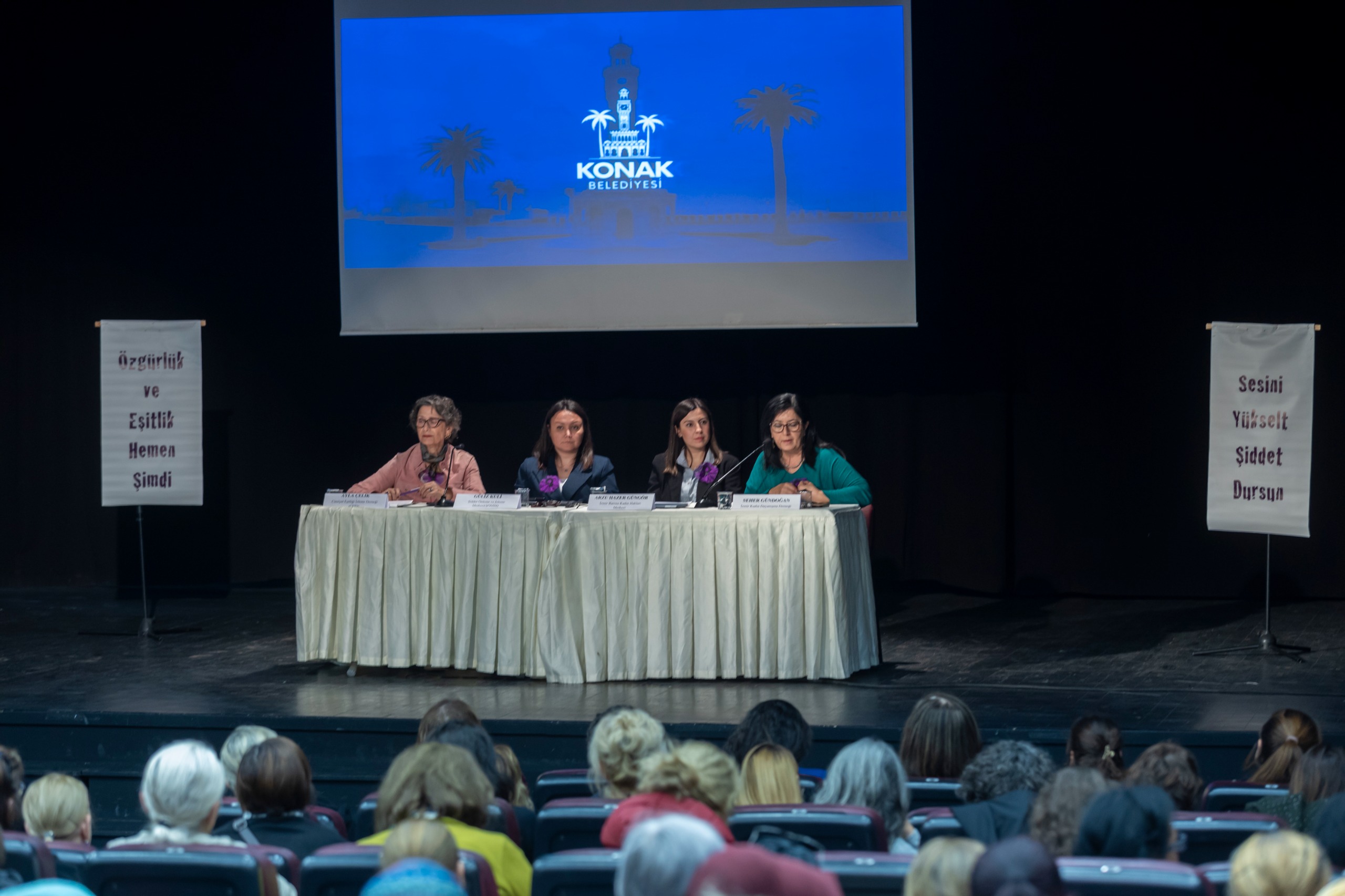 Konak’tan Şiddetle Mücadeleye Güçlü Destek (5)