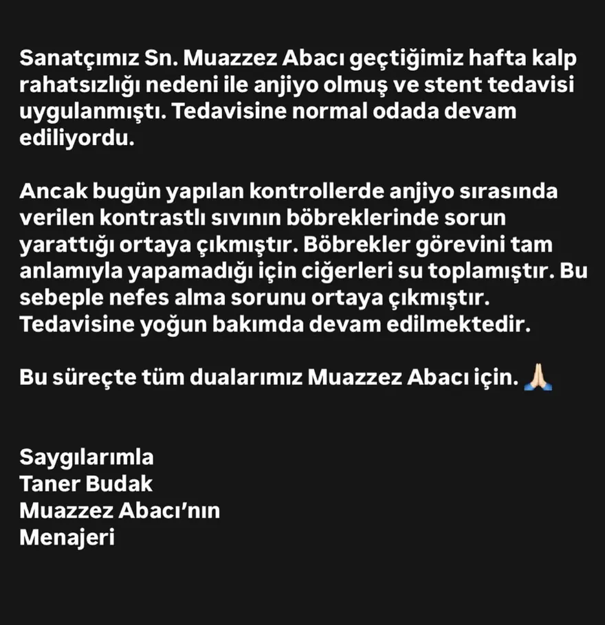 Muazzez Abacı Menajer Açıklama 381181