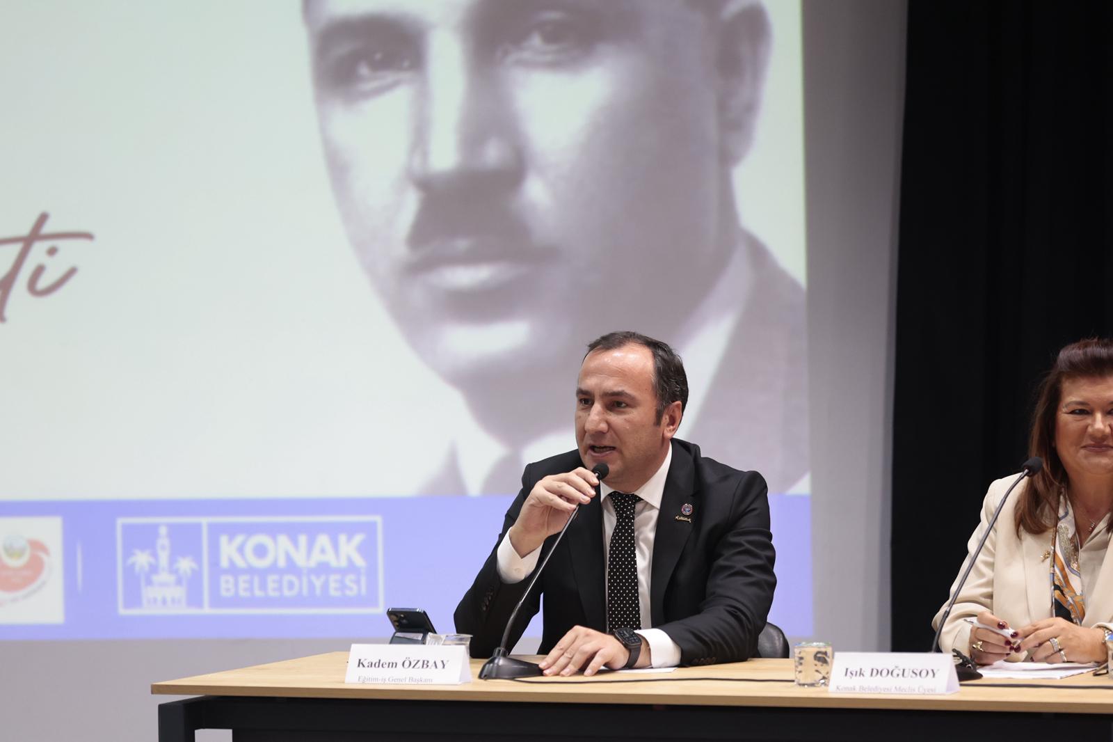 Mustafa Necati Öğretmenler Günü’nde Konak’ta Anıldı (8)