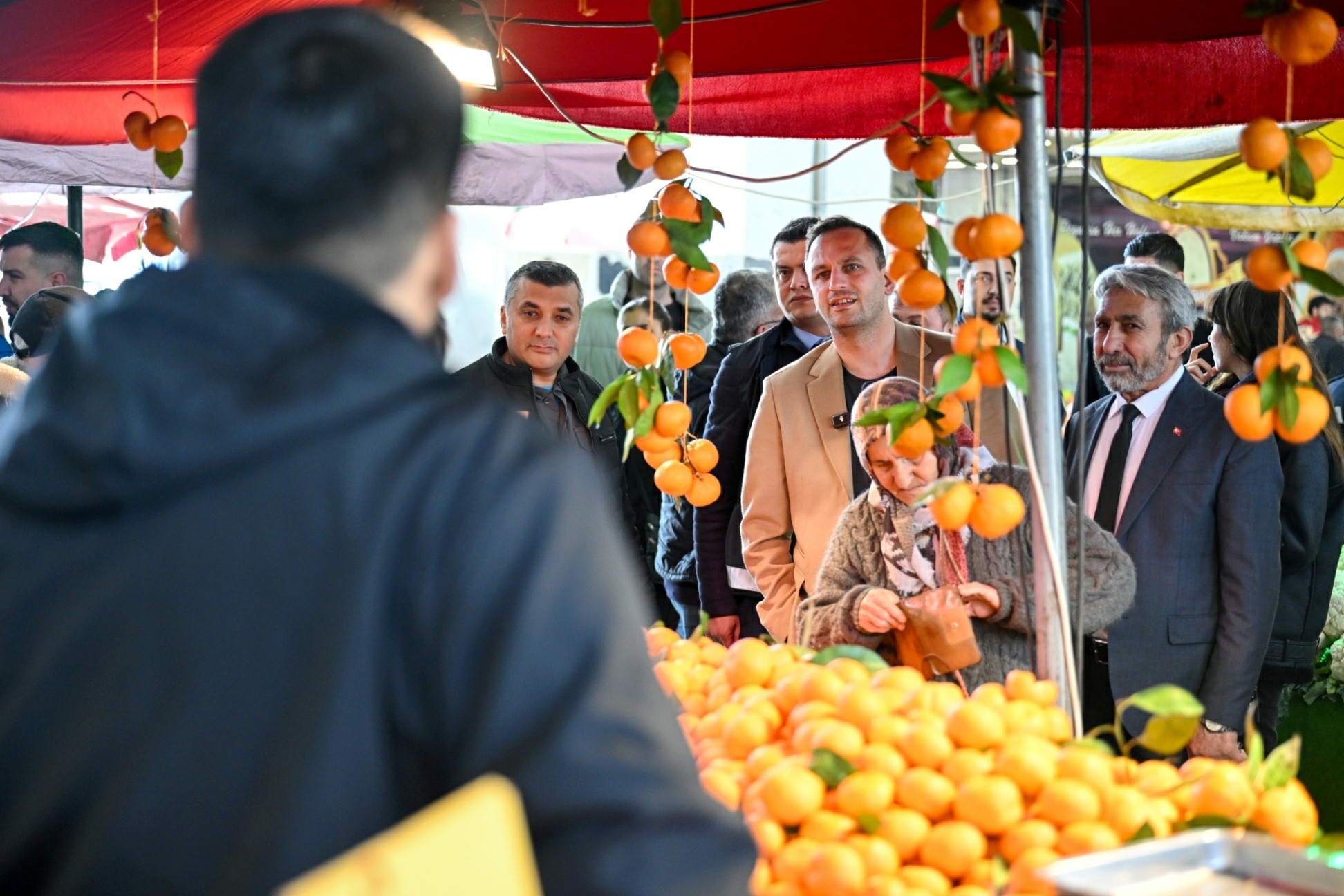 Baskan Eskiden Pazaryeri Denetimi Esnafa Hijyen Uyarisi 2