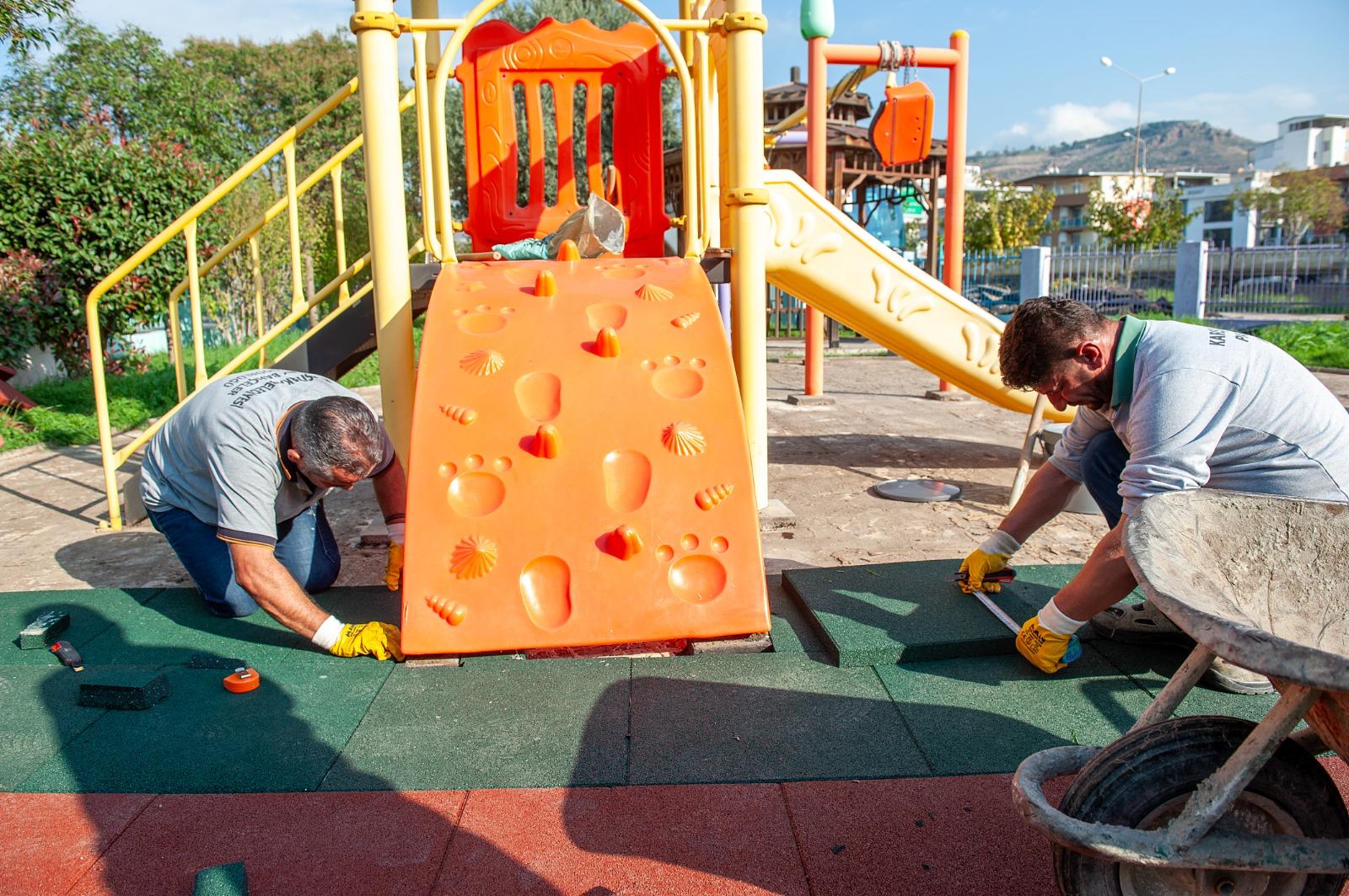 Karsiyakanin Parklari Tek Tek Yenileniyor 2