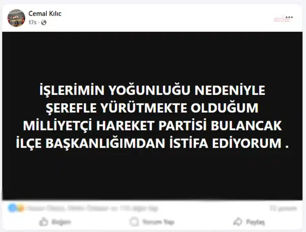 Mhpli Baskan Gorevinden Istifa Etti Sebebi Sasirtti 1