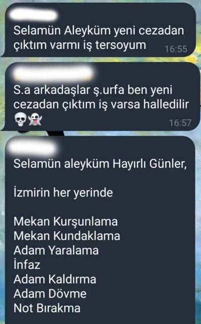 Telegramda Skandal Ilan Izmirin Her Yerinde Kursunlama Yaralama 2