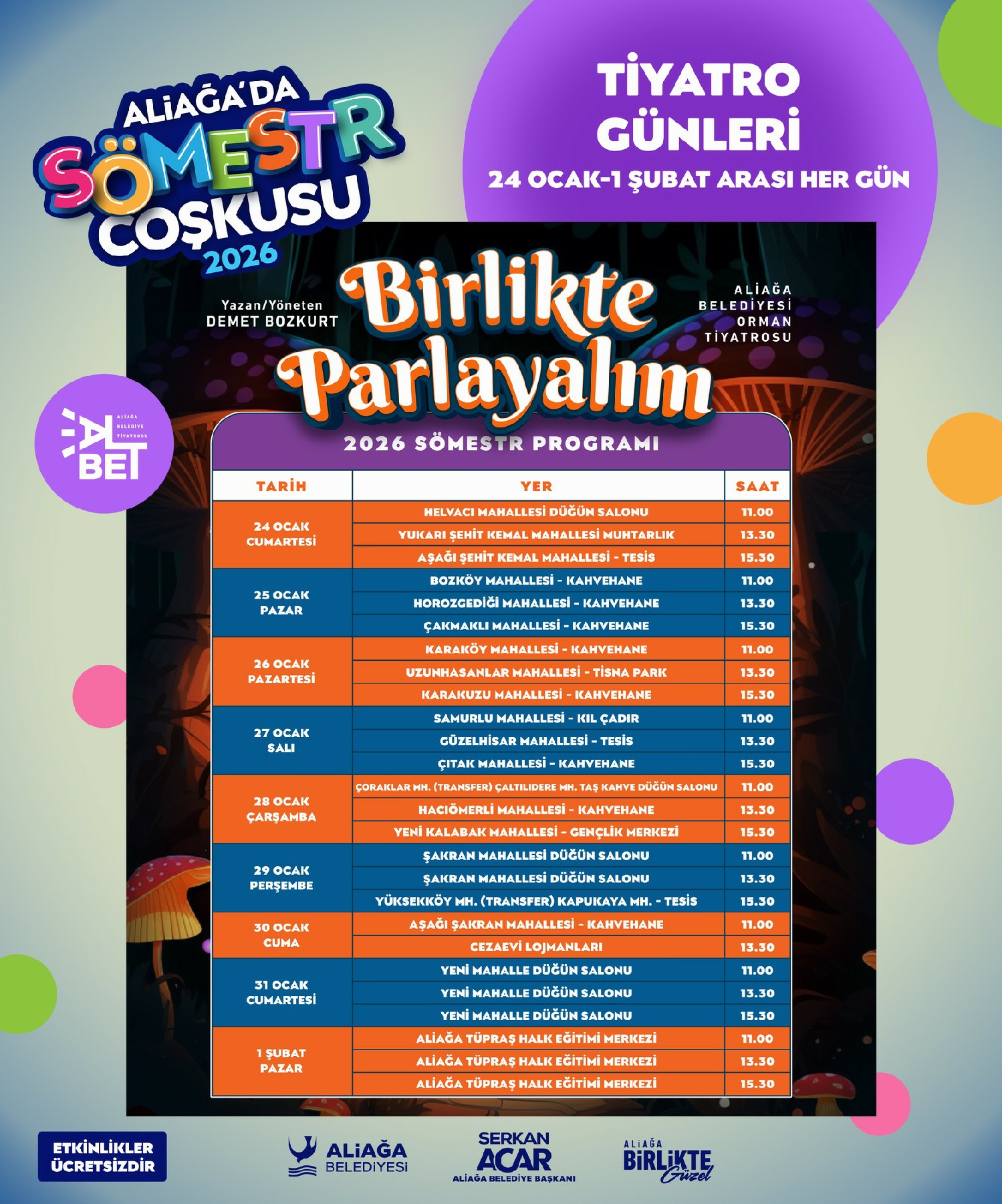 Aliagada Somestr Coskusu Basliyor 2