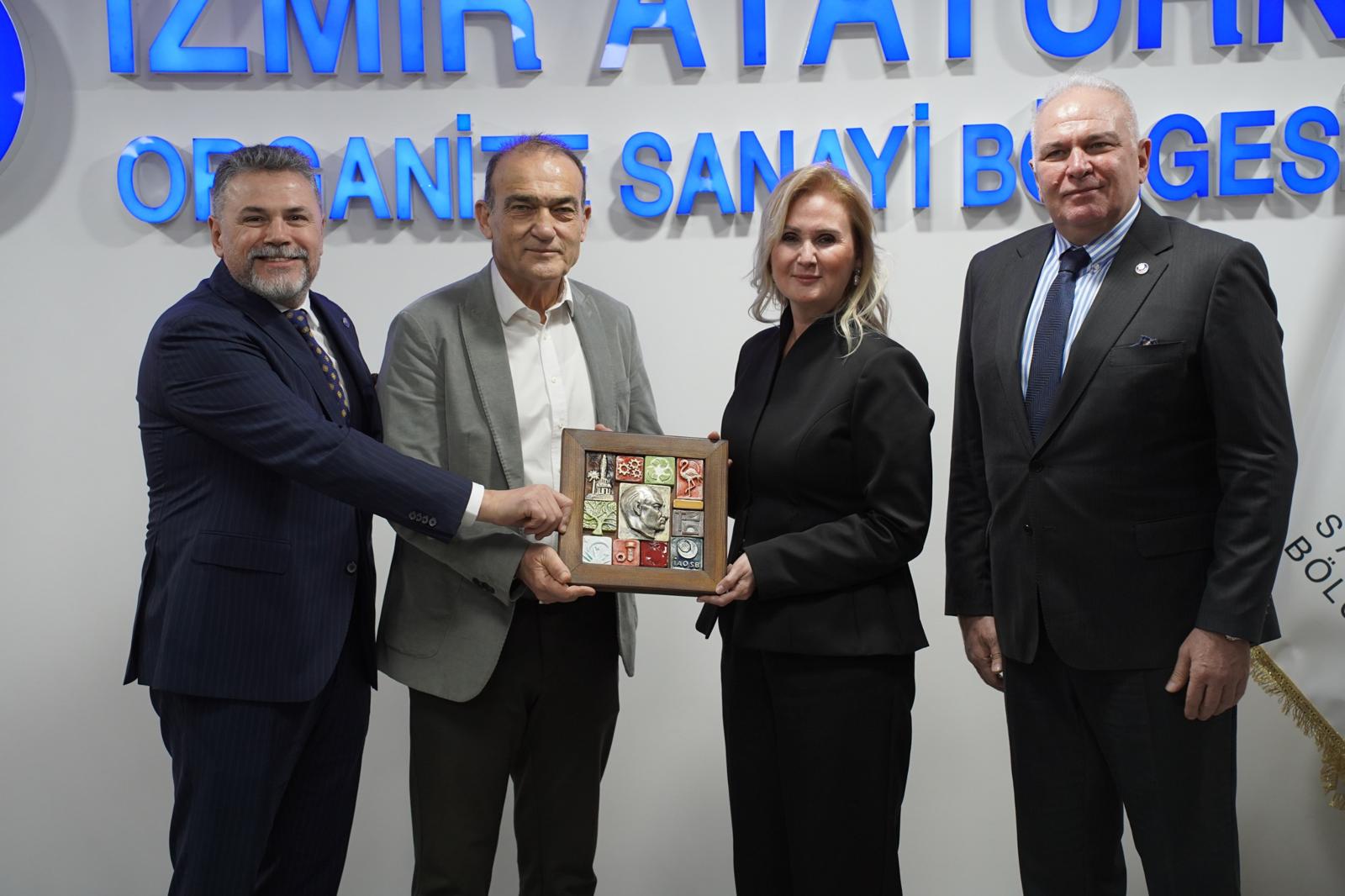 Başkan Tugay Ve Chp İl Yönetiminden İaosb’ye Ziyaret İaosb (10)