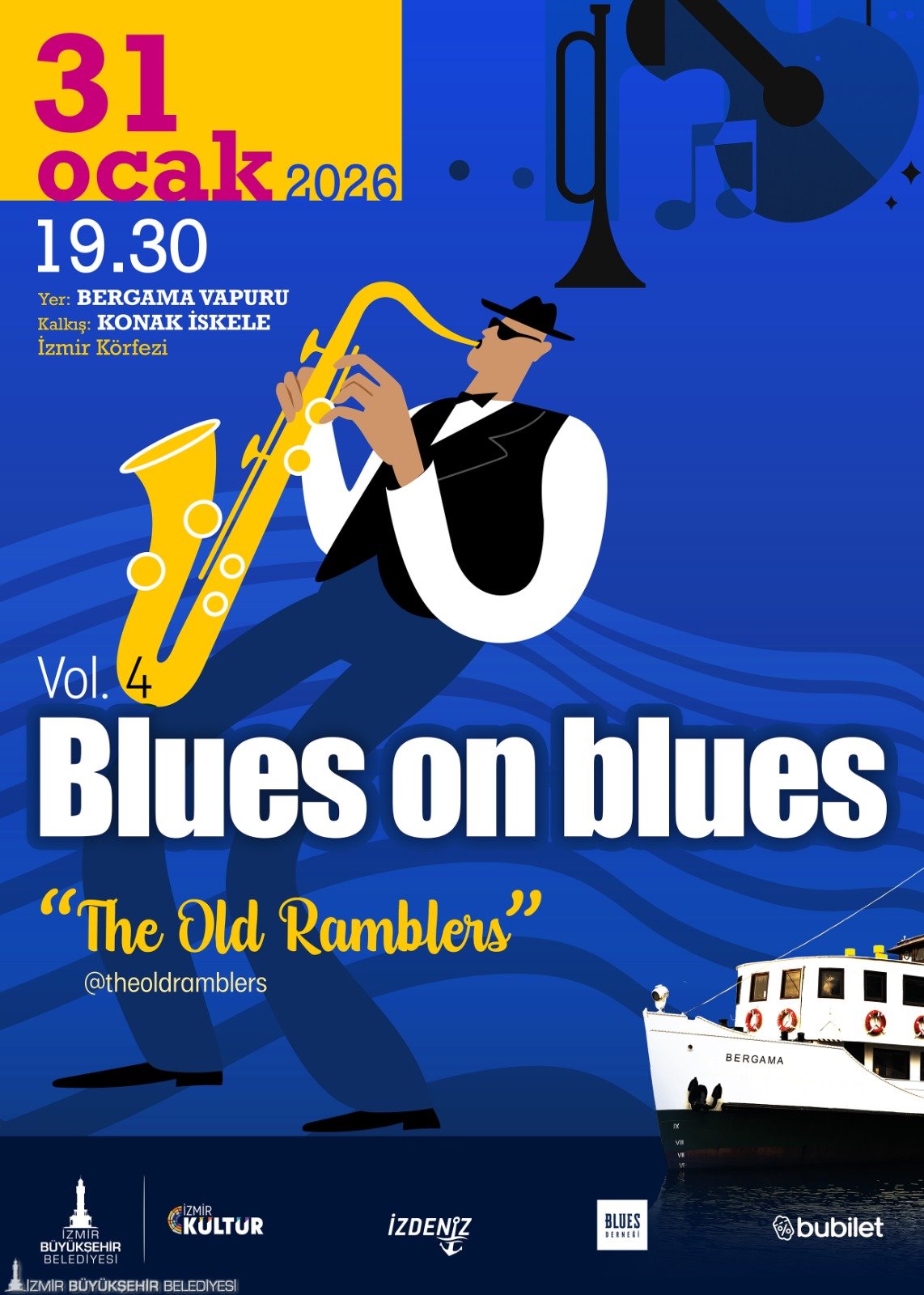 Yeni Yilin Ilk Blues Konseri Korfezde 1