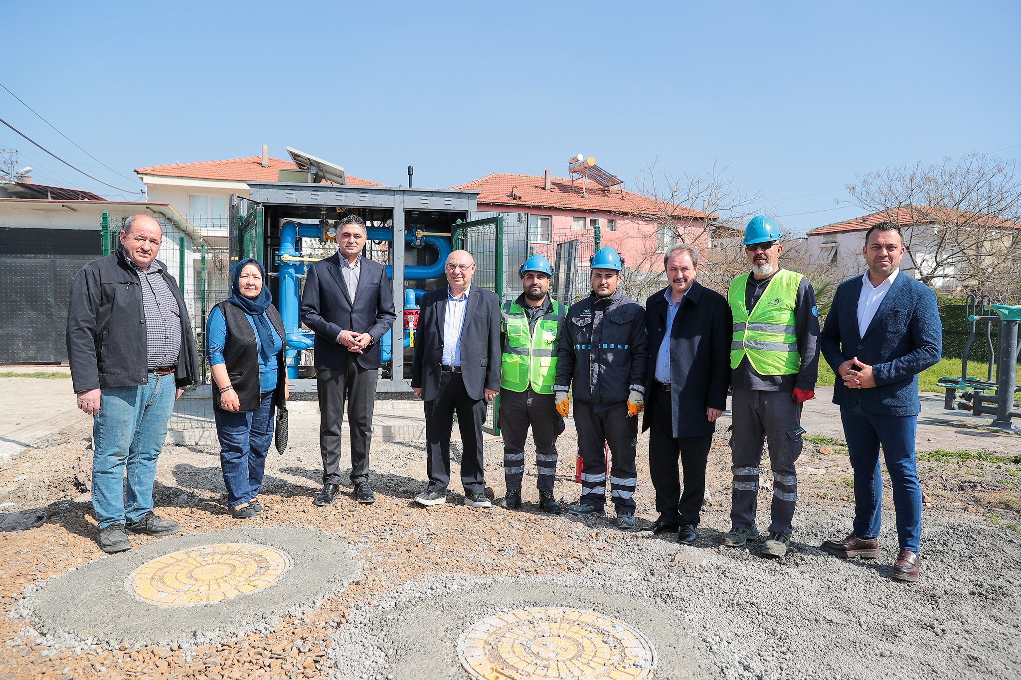 5 Aliağa’da Doğalgaz Ağı Genişliyor Şehitkemal Doğalgaza Kavuştu