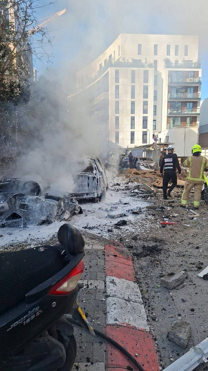 Irandan Tel Avive Fuze Saldirisi Cok Sayida Nokta Vuruldu 2