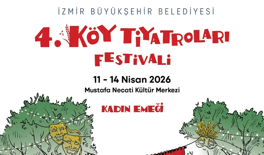 Izmirde Koy Tiyatrolari Festivali Icin Geri Sayim
