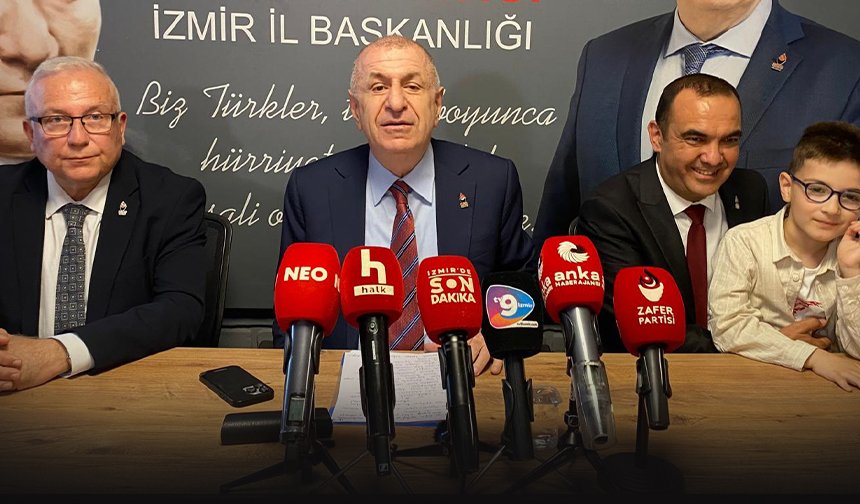 Zafer Partisi Genel Başkanı Özdağ İzmir il binasını açtı... AK Parti’yi emekliye sevk edeceğiz