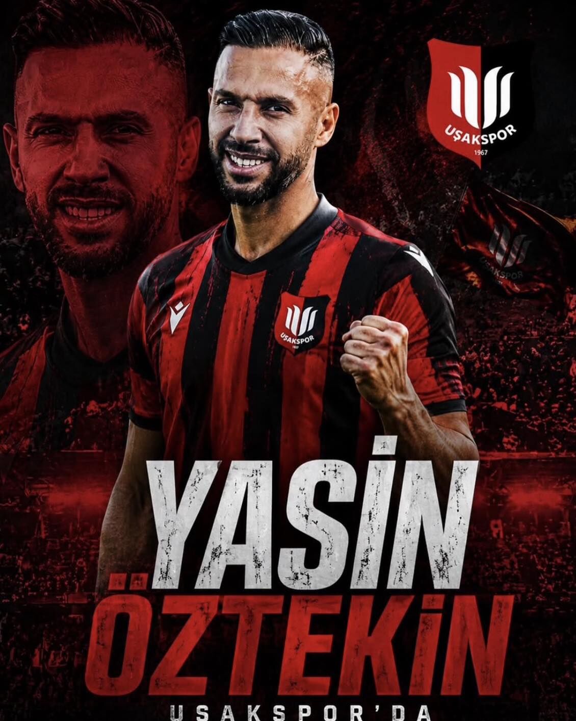 Uşakspor'un ilk transferi Yasin Öztekin