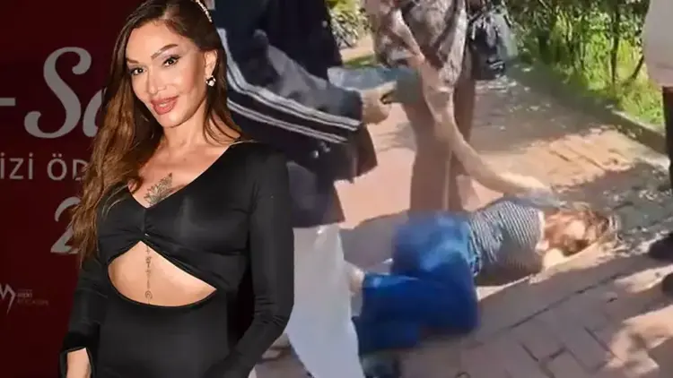 Eski manken Sevda Demirel acı içinde yere yığıldı