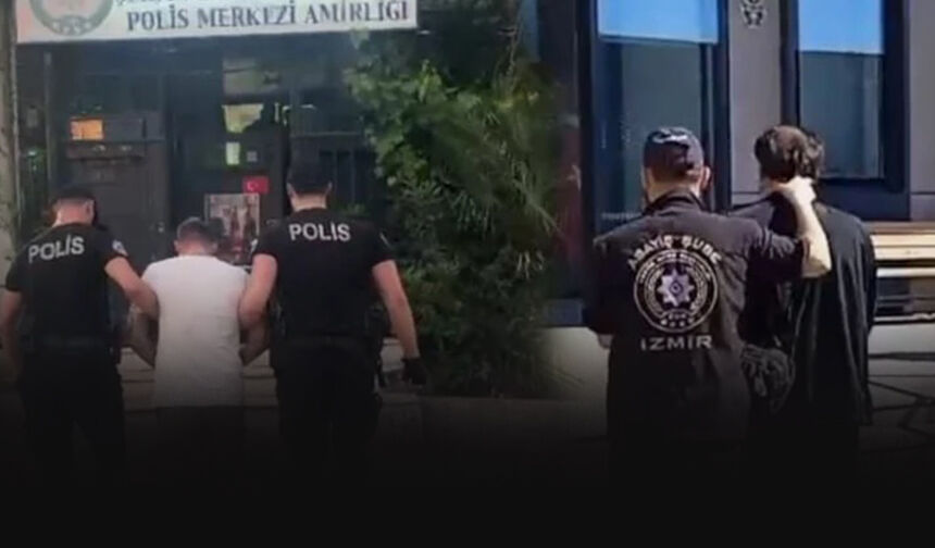 İzmir'de firari operasyonu... 2 hükümlü yakalandı!