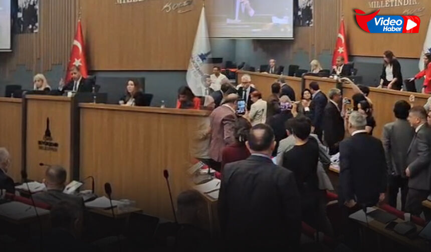 İZSU Genel Kurulu’nda gerginlik... Bu adam ne konuşuyor!