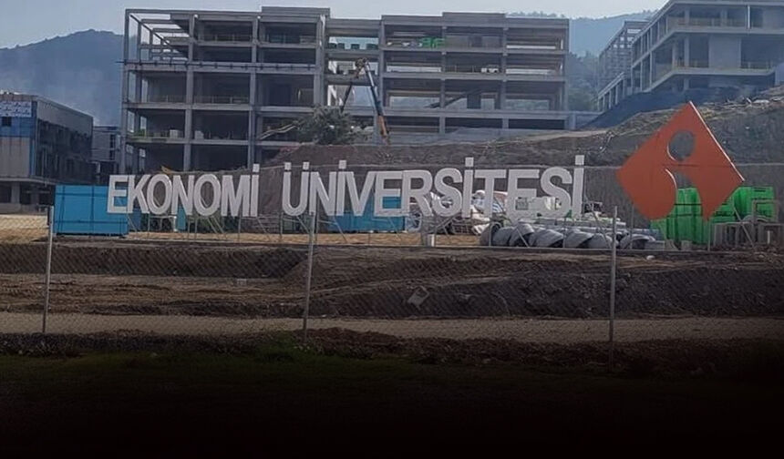 İzmir Ekonomi Üniversitesi'nin şantiyesi durduruldu: Firma iflas eşiğinde!