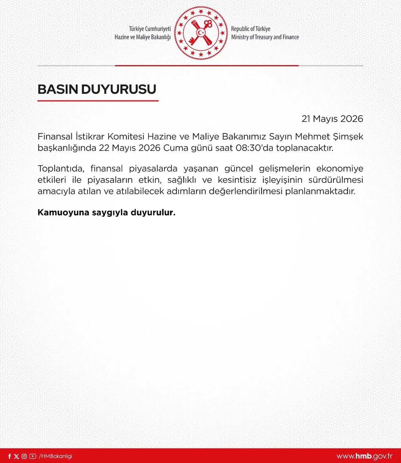 Maliye Bakanligindan Mutlak Butlan Karari Sonrasi Acil Toplanti 1
