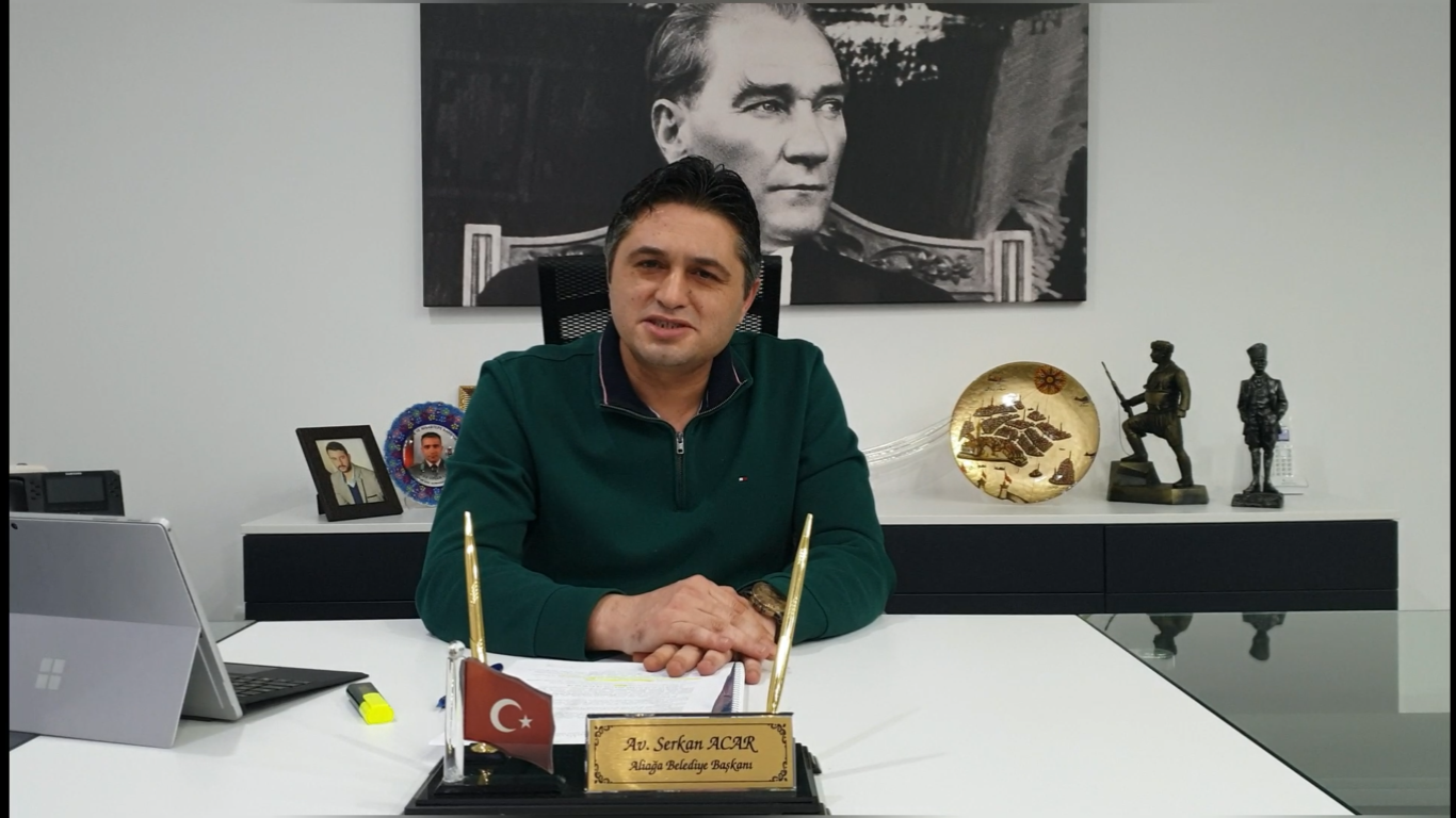 Aliaga Belediye Baskani Serkan Acar