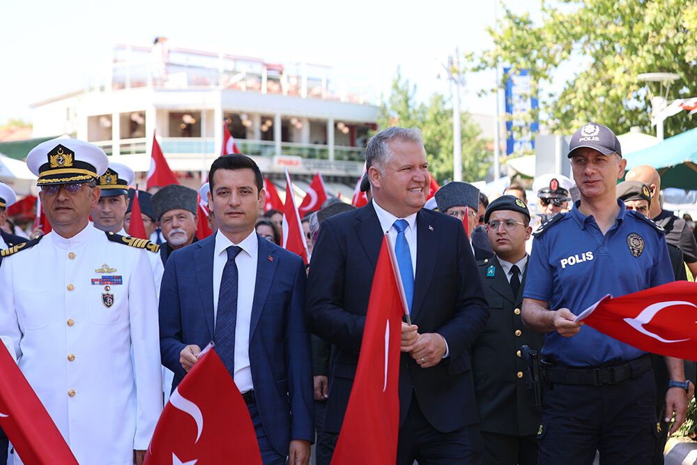 Atatürk'ün Urla'ya Gelişinin 100. Yılı Törenlerle Kutlandı (3)