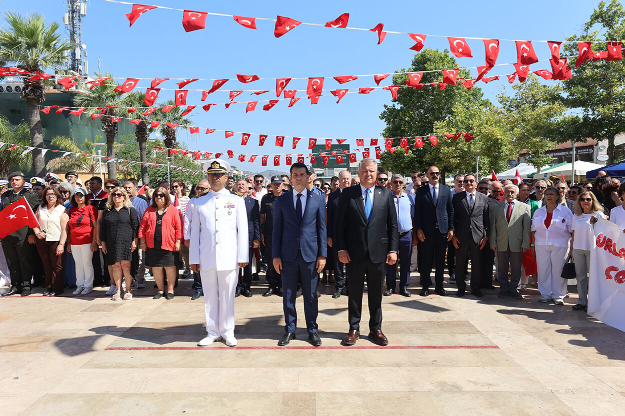 Atatürk'ün Urla'ya Gelişinin 100. Yılı Törenlerle Kutlandı (9)