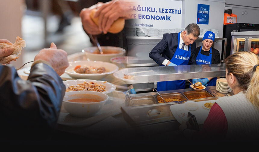 Kent Lokantası’nın 7'nci şubesi Konak'a geliyor... Dört çeşit yemek 25 TL