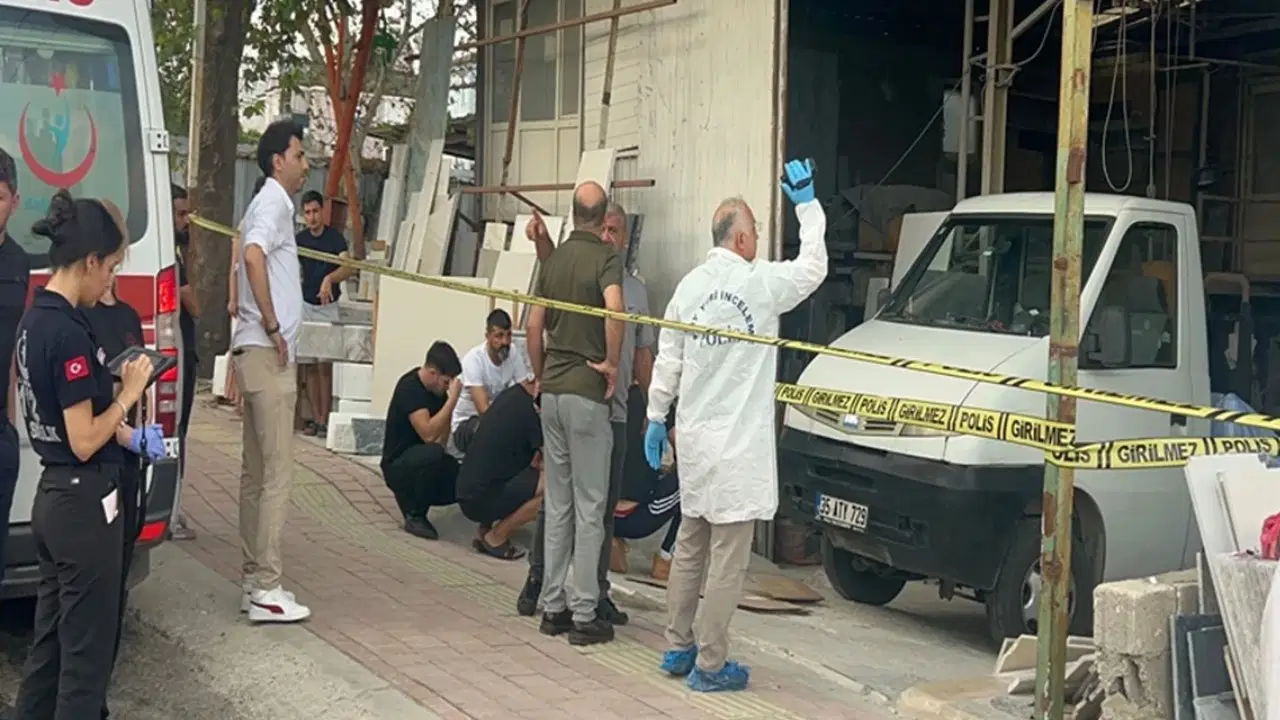 Mermer atölyesinde facia:1 ölü!